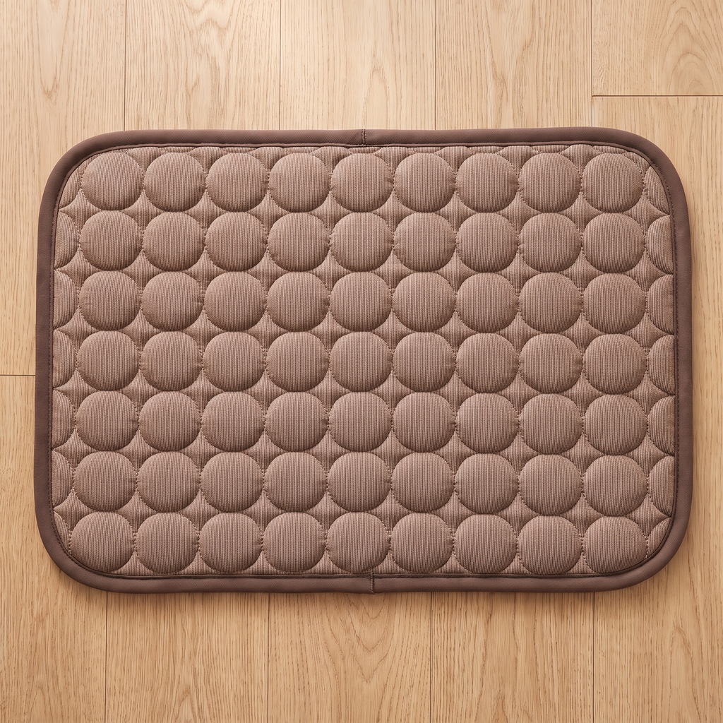 Frostnose cooling mat in Coffee Brown
